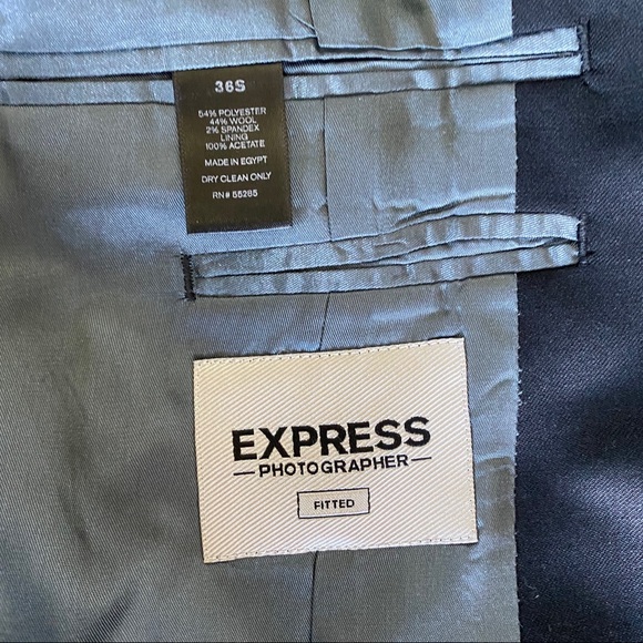 Black Express Suit Jacket - Picture 4 of 4